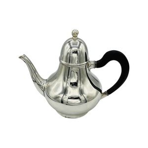 Vintage Tiffany & Co 925 Sterling Silver 2.5 Pints Wooden Handle Tea Pot